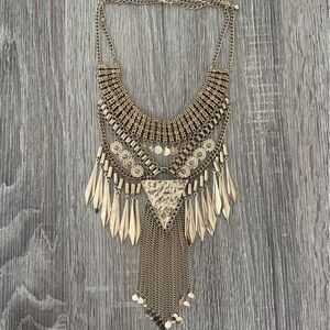 Gold Statement Necklace